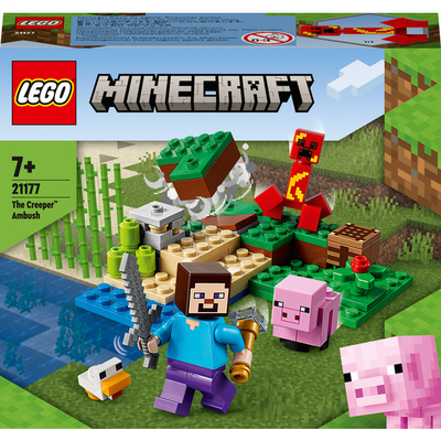 Конструктор Lego Minecraft "Засада Крипера", 21177 