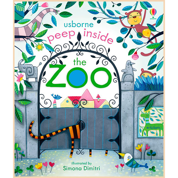 Книга "Peep Inside the Zoo" (а) (9925)