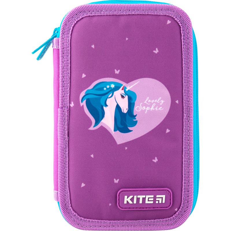 Пенал Kite Education 623-3 Lovely Sophie, 2 від., без наповн., K19-623-3