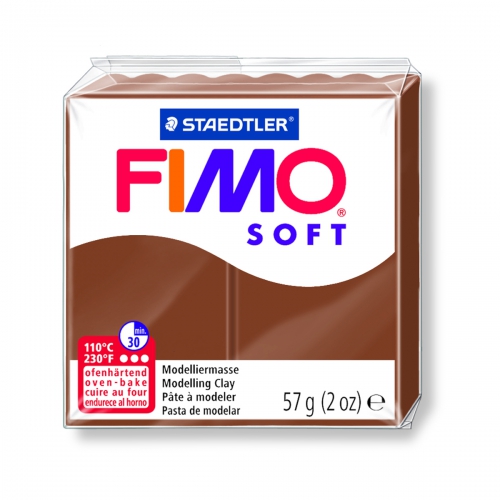 Пластика Soft, Карамель, 57г, Fimo