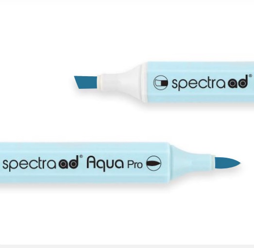 Маркер двосторонній на водній основі Spectra AD 035 Прусський синій, 035-SADAQP