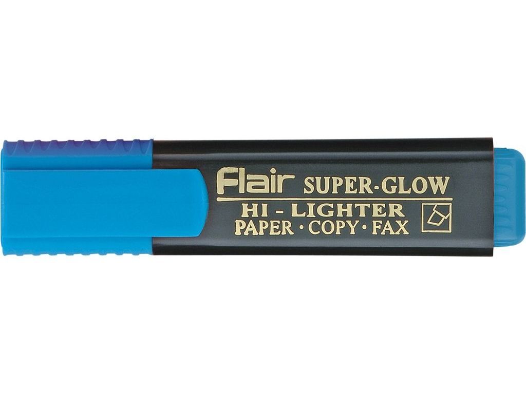 Маркер текстовий Flair 850 BL Superglow Hi-lighter (32201) синій