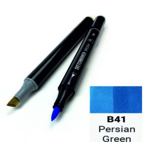 Маркер двосторонній SKETCHMARKER Brush Синій фьорд, SMB-B51 3