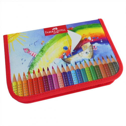 Пенал тканевый Grip 2001 без наполн., 573001 Faber-Castell