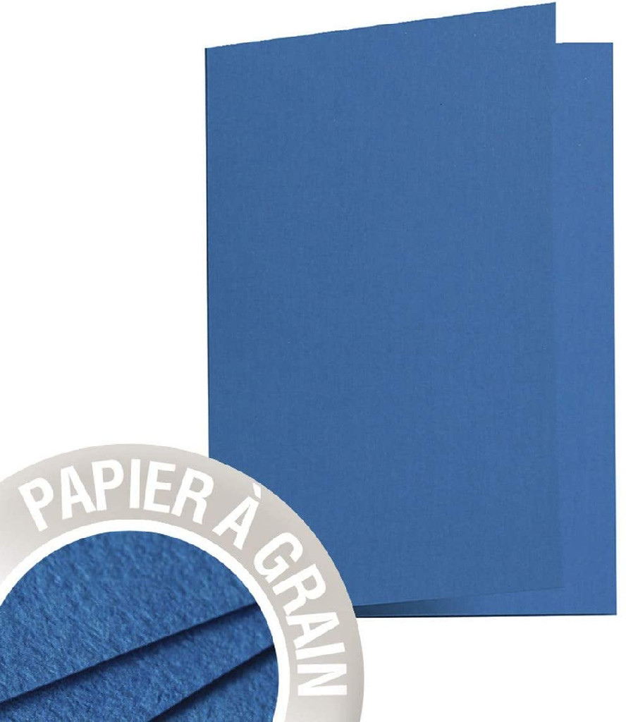 Заготовка д/открыток сложенная зернистая Pollen 110*155 мм/210 г, Sky blue/Голубое небо, 28661C