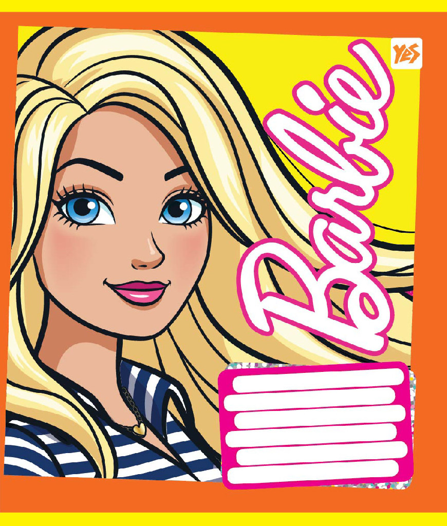 Зошит 12 кл YES Barbie Art, 761296 (3661)