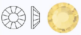 Стрази фольговані 00030 BdF/497-11-612/CRYSTAL- ss16 (3,8-4.0 мм, 30 шт.) M.C.Rose VIVA12