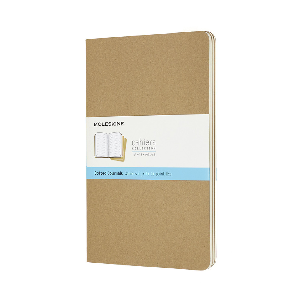 Записник Беж середній точка, Moleskine Cahier, QP419