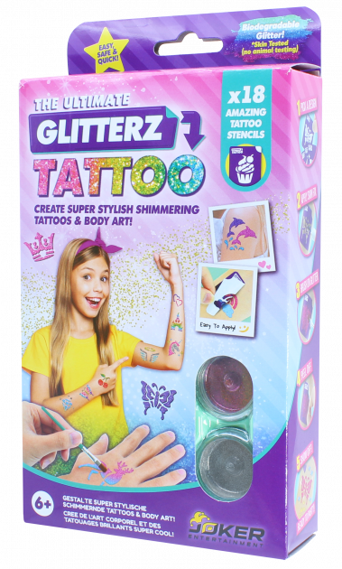 Набор для творчества "Сделай тату" GLITTERZ TATTOO, серия B, 32101B