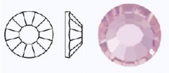 Стрази фольговані 20020/497-11-612/LIGHT AMETHYST- ss6 (1,9-2,1 мм, 40 шт.) M.C.Rose VIVA12