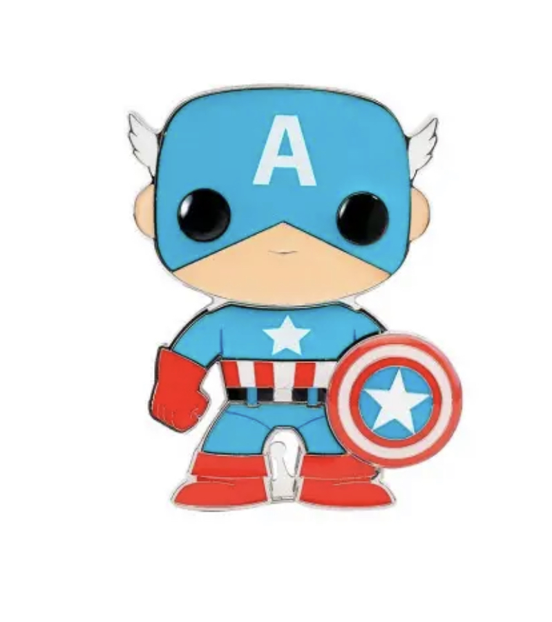 Пін Funko Pop серії "Marvel" – Капітан Америка, MVPP0008