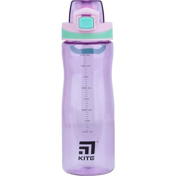 Пляшечка для води, фіолетова, 650 мл, K21-395-04