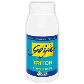 Фарба акрилова глянцева "Solo Goya" Triton 20 мл, білий, KR-17301R
