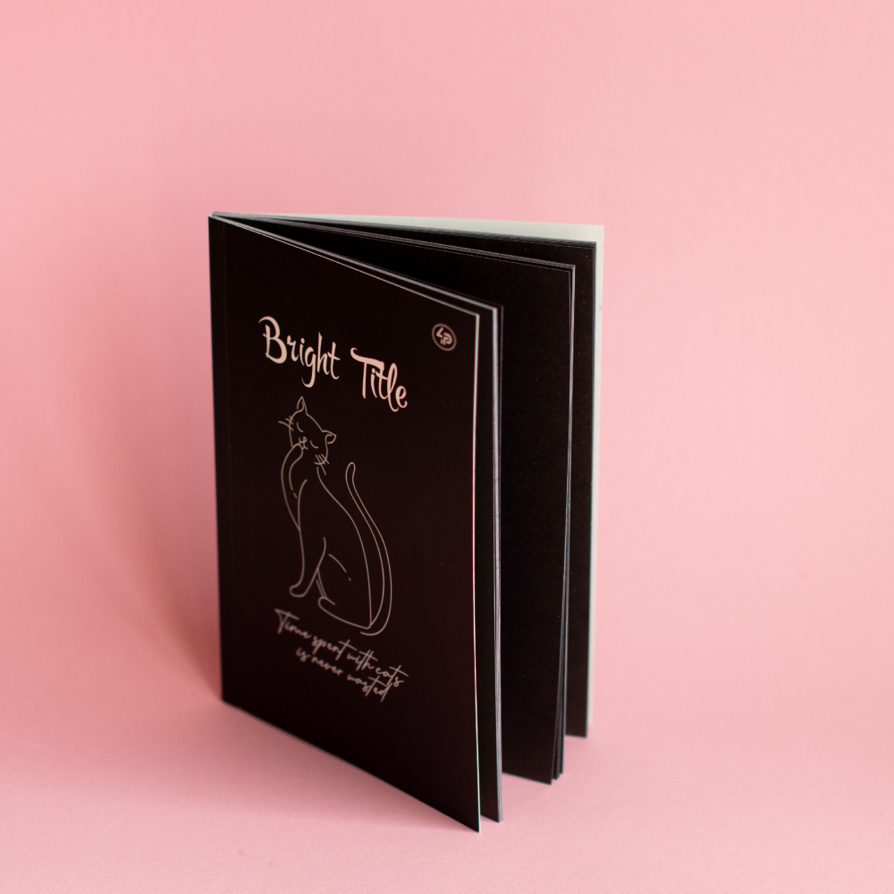 Блокнот B6 "Bright Title note", cat, 902569, TM Profiplan 