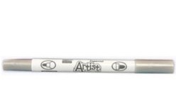 Outlet40 Маркер, двухсторонний, Серебрянный, металлик, 1970-6M, Marvy