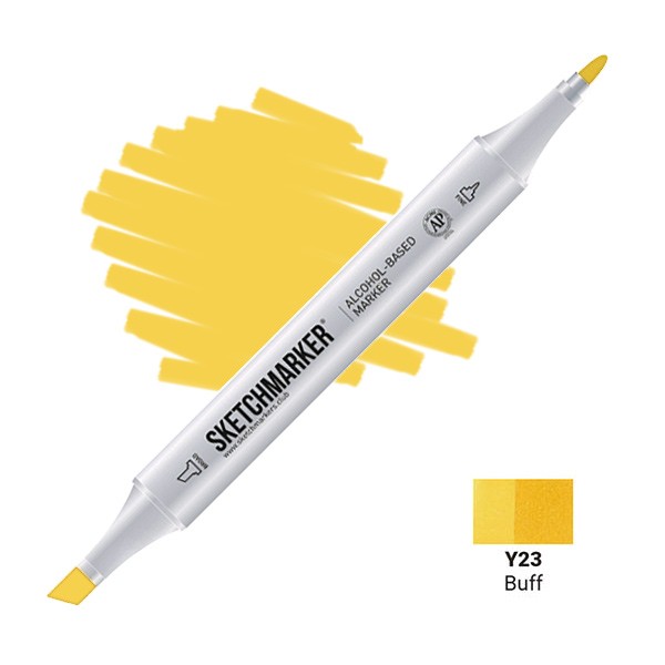 Маркер двосторонній SKETCHMARKER Шкіра буйвола, SM-Y23