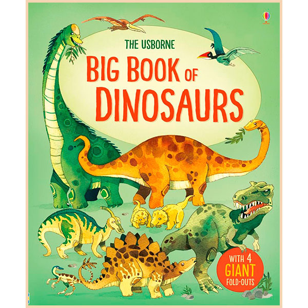 Книга "Big book of Big Dinosaurs"