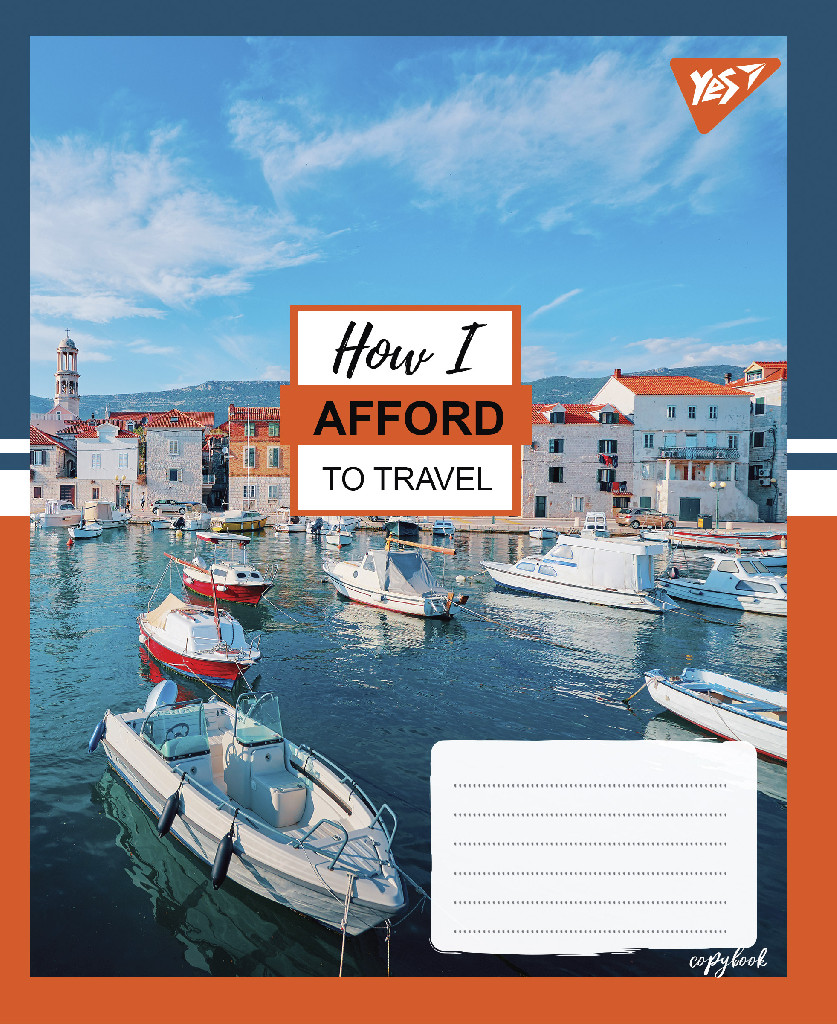 Тетрадь 36 кл. YES Travel, 765951
