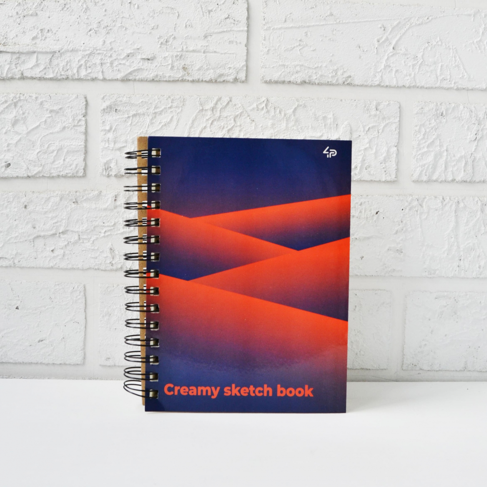 Блокнот А5 "Creamy sketch book" three, 901661 TM Profiplan  