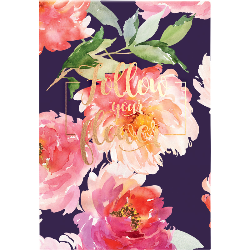 Блокнот-планшет A5 50 арк. Flowers, кл., 8441-09-A
