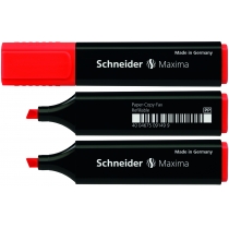 Маркер текстовий Schneider Job, 150, червоний, S1502