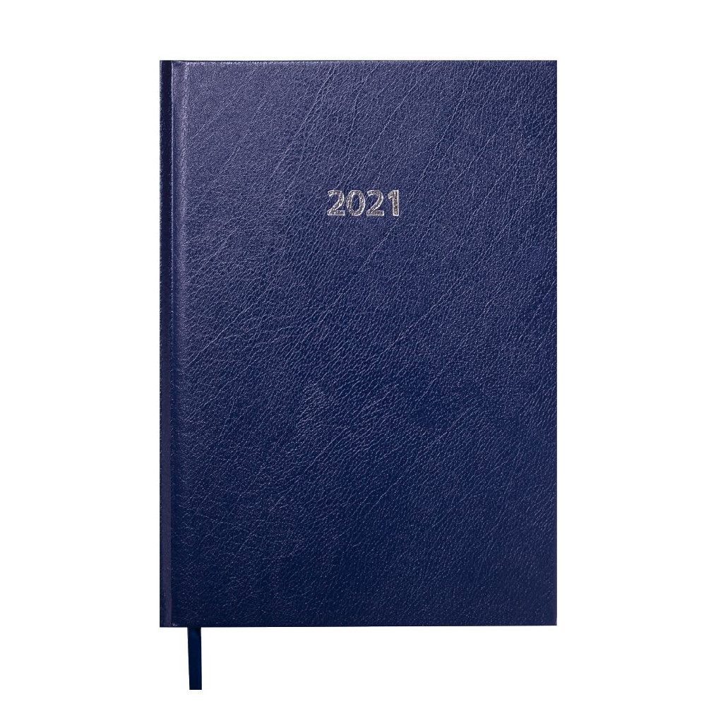 Щоденник датований A5, 2021, Strong, т.-синій, BM.2129-03