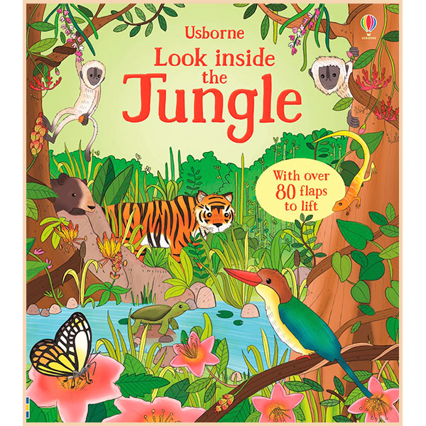 Книга "Look inside the Jungle" (а) (3938)