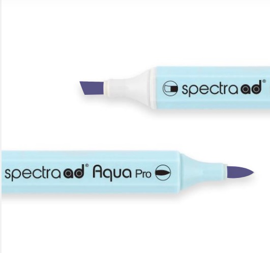 Маркер двосторонній на водній основі Spectra AD 040 Діоксазин фіолетовий, 040-SADAQP
