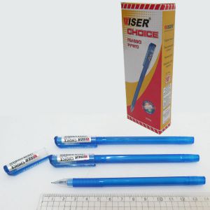 Ручка гелевая Wiser "Choice" 0,6 мм, синяя, choice-bl