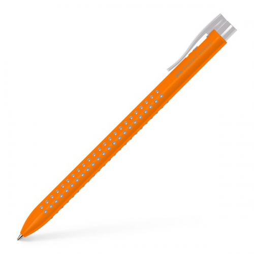 Ручка шариковая автоматическая трёхгранная Grip 2022 оранжевая, 544615 Faber-Castell