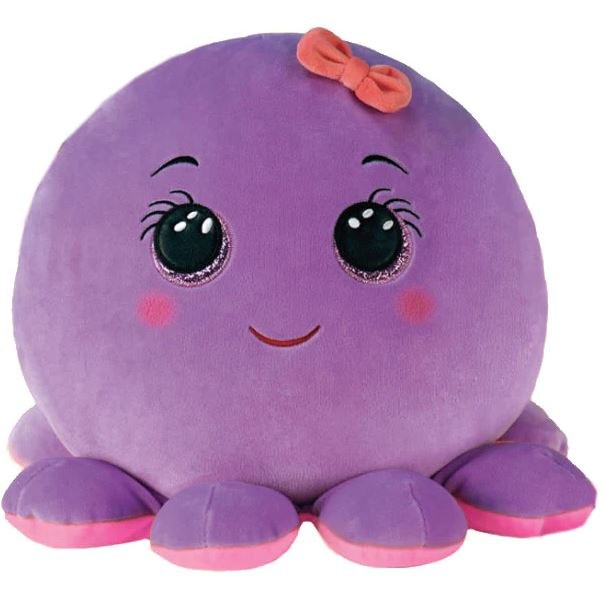 Іграшка м`яка TY Squish-a-Boos Восьминіжок "Octopus" 20 см, 39242