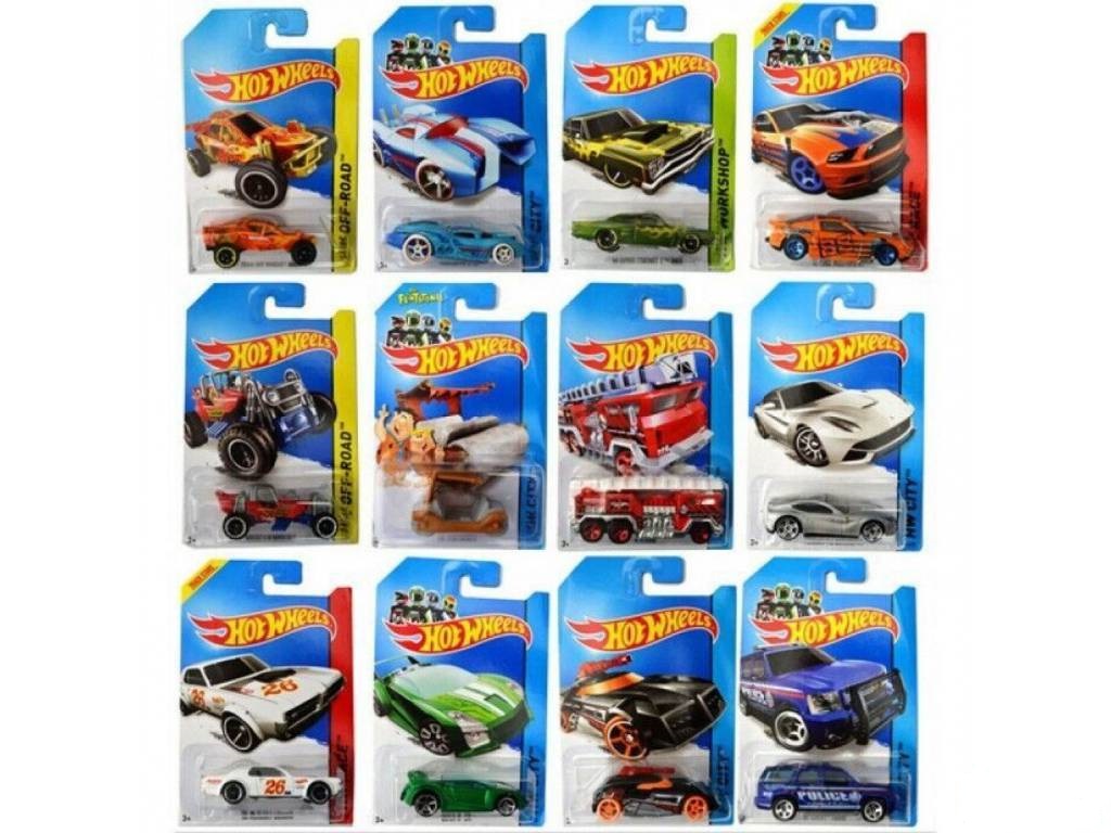 Автомобіль базовий Hot Wheels (на підвісній пластиковій стрічці), DTV55