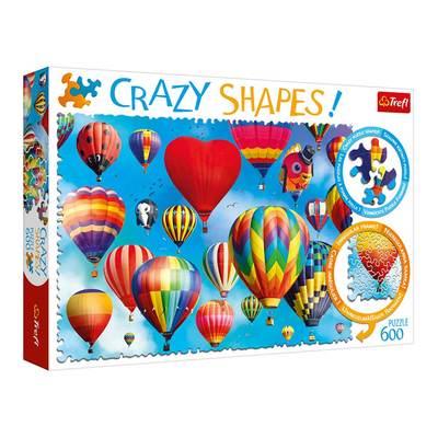 Пазл "600 Crazy Shapes" - Барвисті кулі, Trefl, 11112 2