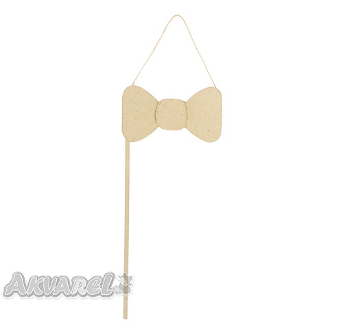 Заготівка з пап’є-маше "Краватка-метелик" 1*12*31 см, AC390O