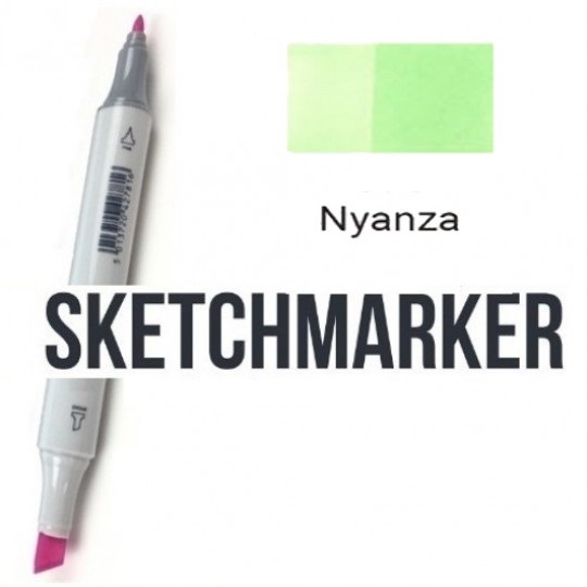 Маркер SKETCHMARKER, 2 пера: долото и тонкое, Nyanza - Ньянза, SM-G93 3