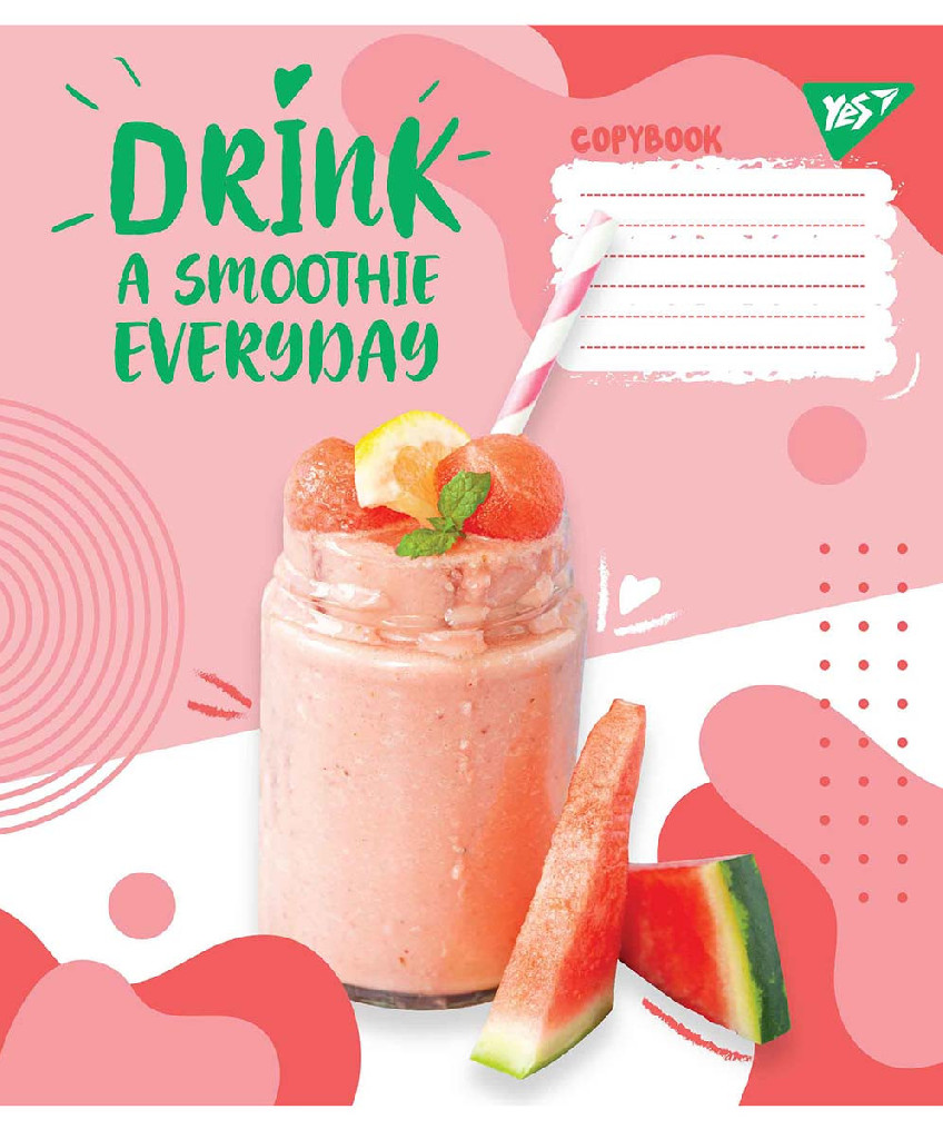 Зошит 12 кл. YES Smoothie, 765497