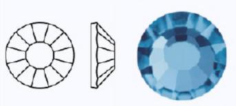 Стрази фольговані 60100/497-11-612/INDICOLITE- ss6 (1,9-2,1 мм, 40 шт.) M.C.Rose VIVA12