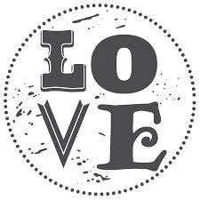 Штамп дерев`яний d=3,5 см "Love", WE4005 ТМ "Woodies"