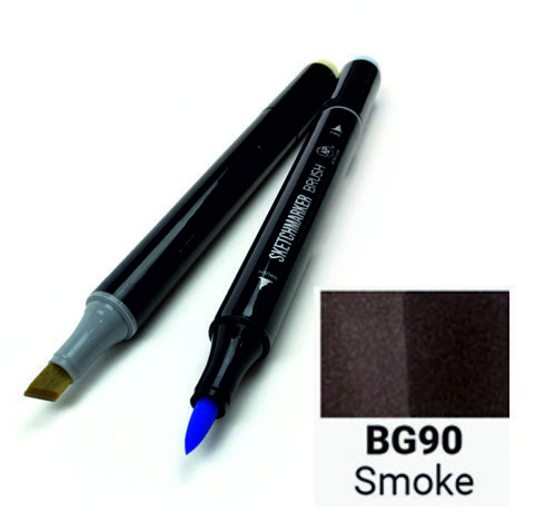 Маркер двосторонній SKETCHMARKER Brush Дим, SMB-BG90 3