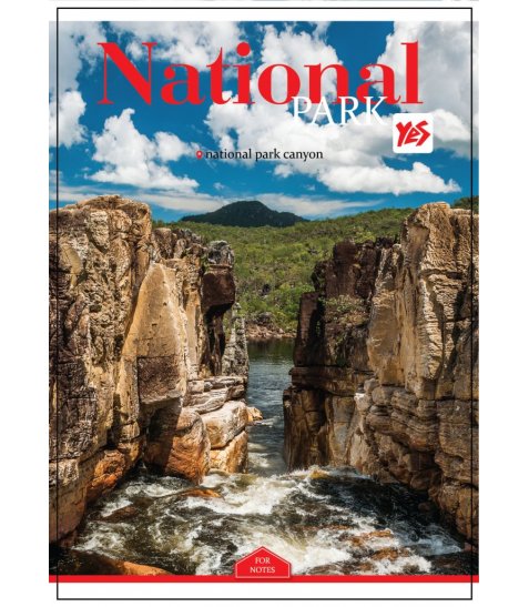 Зошит А6 80 кл. YES дв.сп. National park (4636)