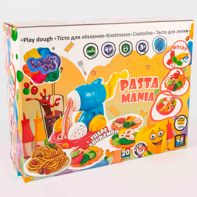 Набор теста для лепки "Pasta Mania", 11030