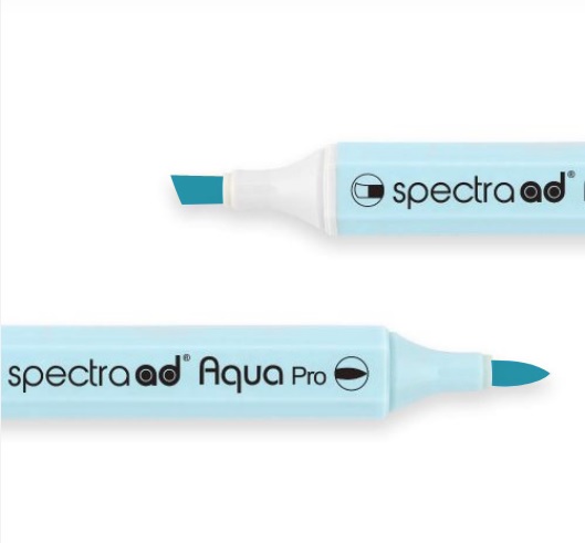 Маркер двосторонній на водній основі Spectra AD 034 Фтало-синій, 034-SADAQP
