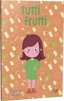 Блокнот А6 "Artbook Rainbow - Tutti Frutti" pear, 901395 TM Profiplan