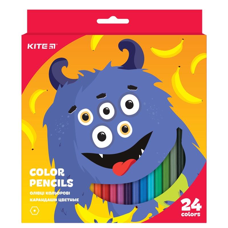 Карандаши 24 цв. Kite Jolliers, K19-055-5, 40942