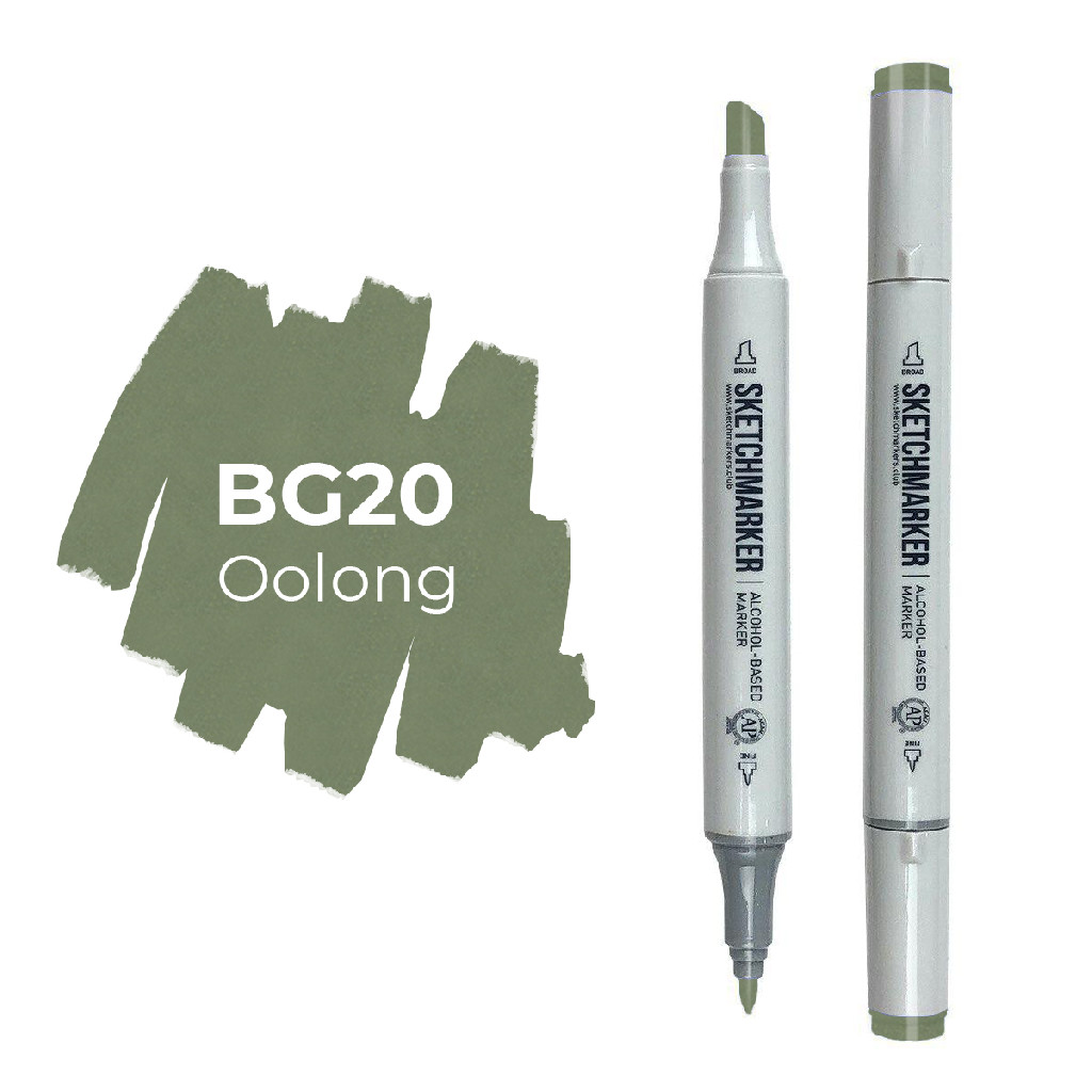 Маркер двосторонній SKETCHMARKER Улун, SM-BG20
