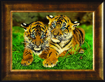 Схема для вишивання бісером СБ-1026 34,5*24,5 см на авторській канві ТМ "Чарівна мить"