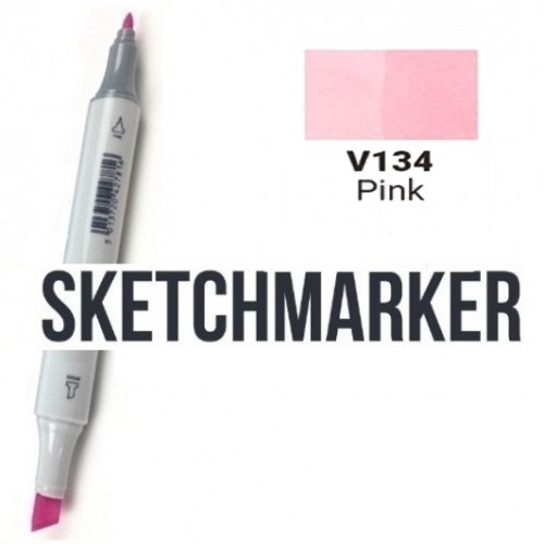 Маркер двосторонній SKETCHMARKER Рожевий, SM-V134 3