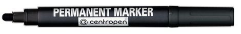Маркер 8510 Permanent Dry Safe, 2,5 мм чорний CENTROPEN 1