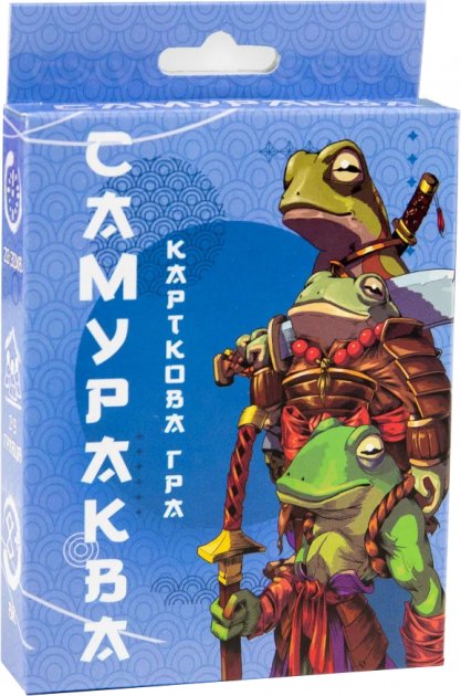 Гра карткова розважальна "Самураква" (укр) 30322, ТМ "Strateg"