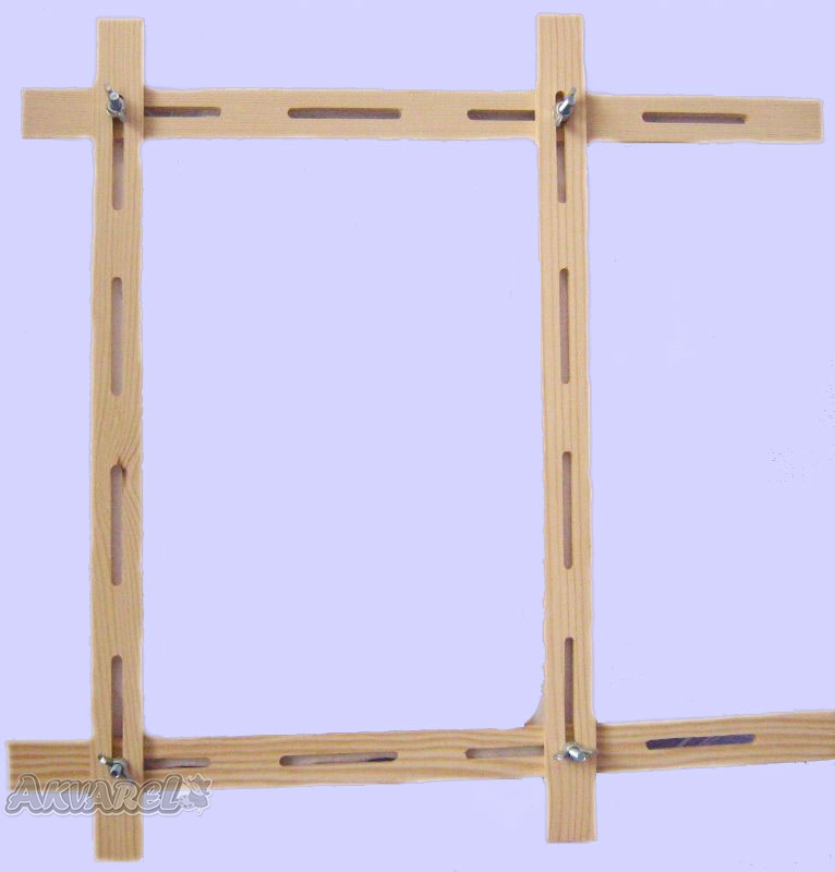 Рамка для росписи ткани 80*80 регулируемая TM "Albero"